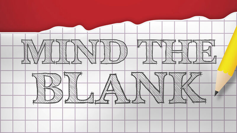 Mind the Blank